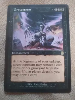 Gravestorm Odyssey Regular Rare Magic The Gathering Card - Image 1