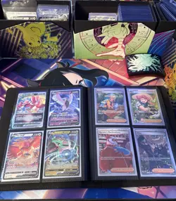 Pokemon Card Binder Lot Holos Full Arts EX Pokeballs IRs SIRs. Holos Cosmo NM - Image 3