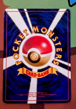 Pikachu 025 Japanese Pokemon TCG Jungle Set 1997 Vintage Card LP - Image 2