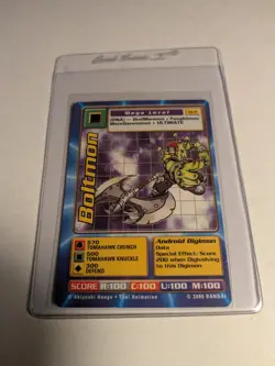 Digimon Boltmon Tb-11 | Taco Bell Promo Card | Digi-Battle Series | Bandai 2000 - Image 1