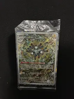 Pokemon TCG Magneton SVP 159 Promo Card Surging Sparks (Sealed) - Image 1