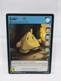 Neopets TCG Lost Desert Geb Card 83/100 - Image 1