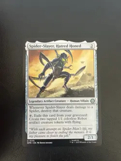 Spider-Slayer Hatred Honed - MTG: Marvel's Spider-Man Regular Uncommon 175 - Image 1