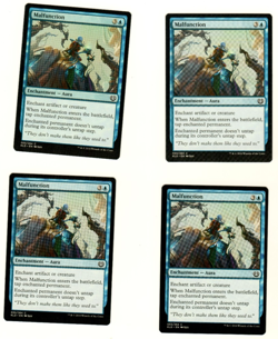 Set Of 4 Malfunction 55/264 Common Kaladesh Magic the Gathering MTG Card - Image 3