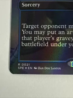 MTG Grasping Tentacles 0021 Foil (Borderless) Spider-Man: Eternal-Legal NM SPE - Image 2