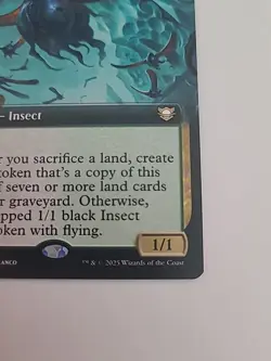 Scouring Swarm (Extended Art) 36 NM MTG Commander: Edge of Eternities Magic - Image 5