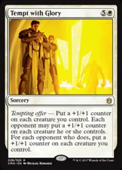 Tempt with Glory - Commander Anthology #026/320 MTG Magic The Gathering - Image 1