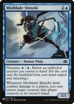 Mistblade Shinobi - Near Mint MTG The List - Image 1