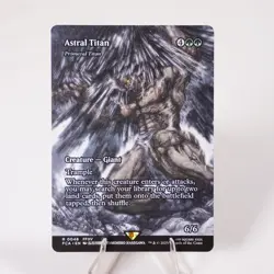 Astral Titan Primeval Titan Showcase Final Fantasy FCA MTG LP Regular See Video - Image 1