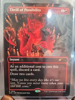 Thrill of Possibility Secret Lair Drop MTG Regular Near Mint - Image 1