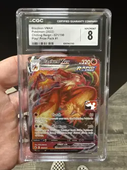 Blaziken Vmax 021/198 Pokemon Play Prize Pack Series 1 Stamped - Image 1