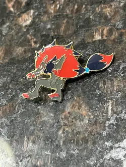 2017 Zoroark Pokemon Official Collectors Pin Shining Legends | NEW - Image 1