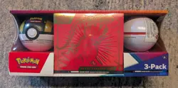 Pokemon Costco Scarlet And Violet 3 Pack Elite Trainer Box + Tins Factory Sealed - Image 1