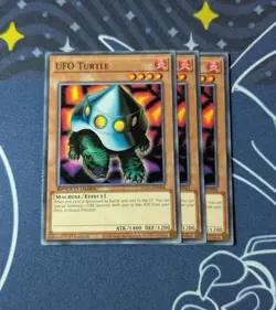 3x UFO Turtle - SGX1-ENH04 - Common (NM) - Yugioh Playset - Image 1