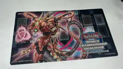 YuGiOh Topologic Bomber Dragon Playmat - 2018 Regional - WCQ - Image 1