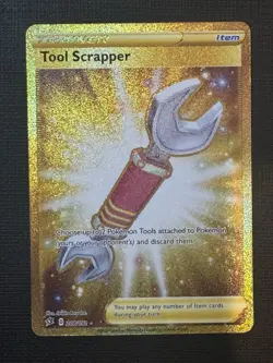 Pokemon TCG Tool Scrapper Rebel Clash Holo Card 208/192 Secret Rare NM Condition - Image 1