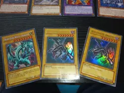 Vintage/Modern Yu-Gi-Oh TCG Card Lot Of 25 Cards Check Photos! Blue Eyes/Red Eye - Image 3
