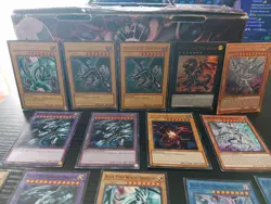 Vintage/Modern Yu-Gi-Oh TCG Card Lot Of 25 Cards Check Photos! Blue Eyes/Red Eye - Image 4