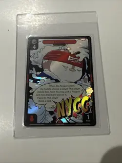 Vibes TCG NYCC Exclusive 2025 Promo Lil Comic Pudgy Penguins Card PSA - Image 1