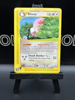 Blissey 6/147 - Rare Pokemon Card - 2002 Aquapolis - Non Holo - NM - Image 2