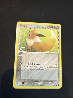 4 Pokemon Cards - Delta Species Bundle - Eevee, Mareep, Natu, Croconaw, Vintage! - Image 2