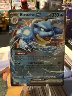 Blastoise ex (Stellar Crown Stamp) 030/142 Miscellaneous Cards & Products Holo - Image 1
