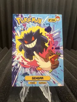 Gengar #94 & Farfetch'd - Card Tops Pokedex Database 2024 - Pokemon Card NM - Image 1