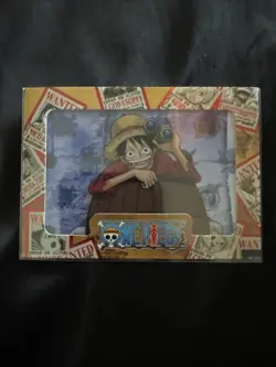 FiGPiN ONE PIECE MONKEY D. LUFFY CYBERCEL CARD RARE *NEW* - Image 1