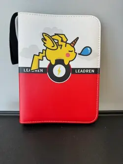 Pokemon 480 Trading Card 4 Pocket Zipper Binder Album Folder Pikachu Lot Of 2 - Image 4
