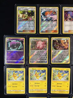 Pokemon (17) Card Lot Weezing Chansey Pikachu Eevee Voltorb Jolteon (#07) - Image 2
