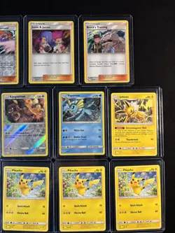 Pokemon (17) Card Lot Weezing Chansey Pikachu Eevee Voltorb Jolteon (#07) - Image 4