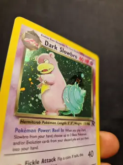 Dark Slowbro Holo 12/82 Team Rocket 2000 WOTC Vintage Pokemon Card NM - Image 3