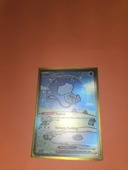 Mew ex 232/091 - Pokemon Paldean Fates Special Illustration Rare Card NM - Image 3