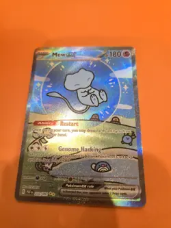 Mew ex 232/091 - Pokemon Paldean Fates Special Illustration Rare Card NM - Image 4