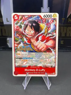 Monkey D Luffy Treasure Cruise ST01-012 One Piece Card English - Image 1