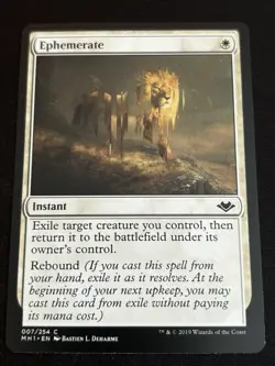 1x MTG Ephemerate - Modern Horizons (MH1) #7 - Magic the Gathering - Image 1
