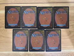 (A) MTG Swamp (D) - Mirage Magic The Gathering x7 NM/LP - Image 2