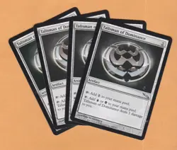 Magic MTG: Mirrodin: Talisman of Dominance X 4 - Image 1