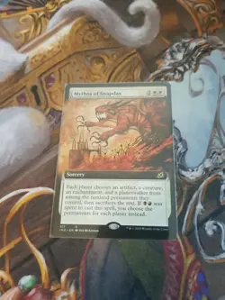 Mythos Of Snapdax Extended Art MTG Ikoria - Pack Fresh - - Image 1