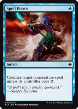 4x Spell Pierce NM-Mint, English Ixalan MTG Magic - Image 1