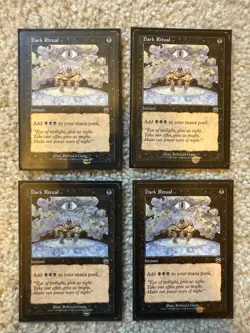 1x - Dark Ritual Mercadian Masques Regular MTG Magic The Gathering LP/MP - Image 1