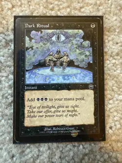 1x - Dark Ritual Mercadian Masques Regular MTG Magic The Gathering LP/MP - Image 2