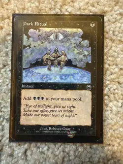 1x - Dark Ritual Mercadian Masques Regular MTG Magic The Gathering LP/MP - Image 4