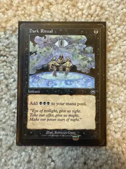 1x - Dark Ritual Mercadian Masques Regular MTG Magic The Gathering LP/MP - Image 5