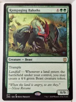 Rampaging Baloths - Commander: Zendikar Rising - Magic the Gathering MTG Nice! - Image 1