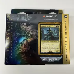 MTG Forces Of The Imperium Collector Ed Warhammer 40k Commander *New* Free Ship - Image 2