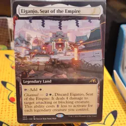 Eiganjo, Seat of the Empire (Extended Art) Kamigawa: Neon Dynasty Regular - Image 1