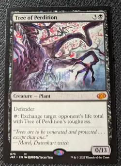 MTG Jumpstart 2022 Tree of Perdition ANIME ART RARE M/NM Pack Fresh - Image 1