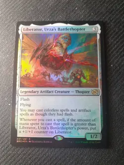 Foil Liberator, Urza's Battlethopter ~ The Brothers' War [ NearMint ] [ Magic ] - Image 1
