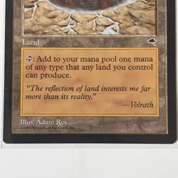 Magic MTG The Gathering - Gold Border Reflecting Pool - Tempest Worlds NM - Image 3